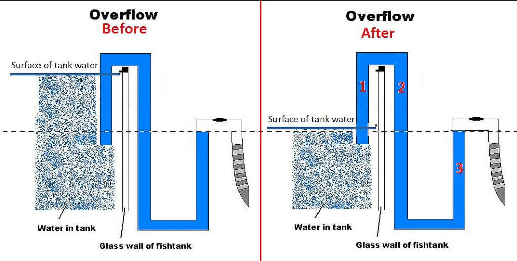 simple siphon overflow